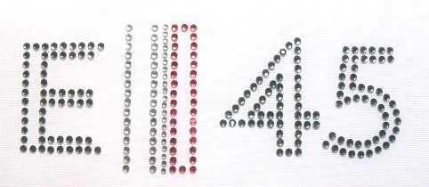 logo E45 strass