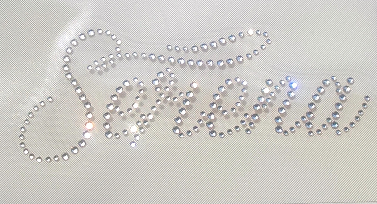 nome swarovski personalizzato